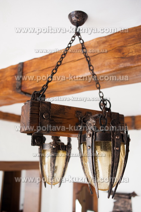 Forged lamps, chandeliers, street lanterns