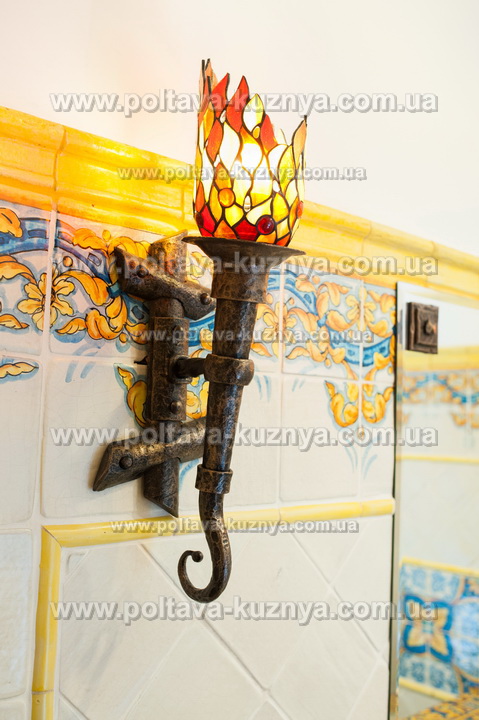 Forged lamps, chandeliers, street lanterns