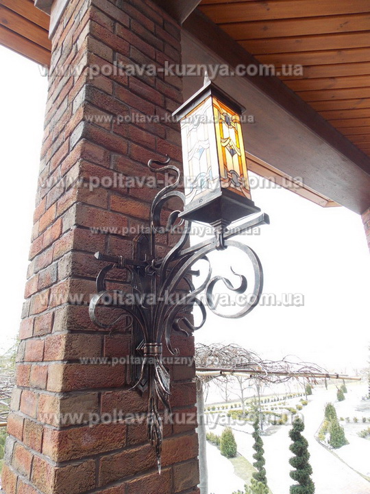 Forged lamps, chandeliers, street lanterns