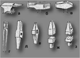 Tools for manual forging  