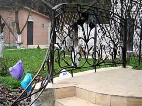 Forged protections, fences, handrails