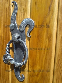Forged door-handle